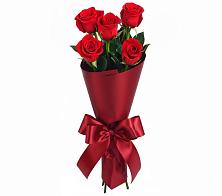 Букет 5 Красных роз Эдлесс Лав в Себежи