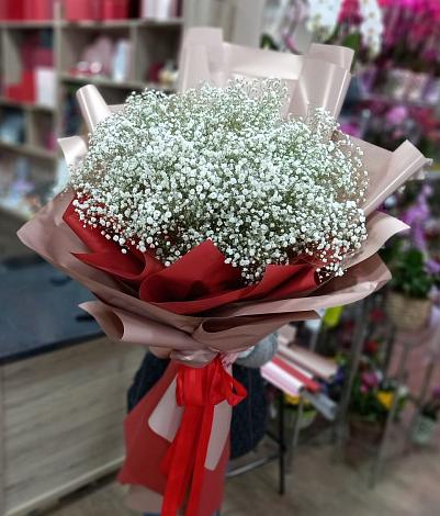 Букет цветов из: Гипсофила в Себежи