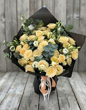 Букет цветов из:  Розы и Лизиантусы в Себежи