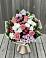 Букет цветов из: Альстромерии, Гвоздики, Розы и Хризантемы в Себежи