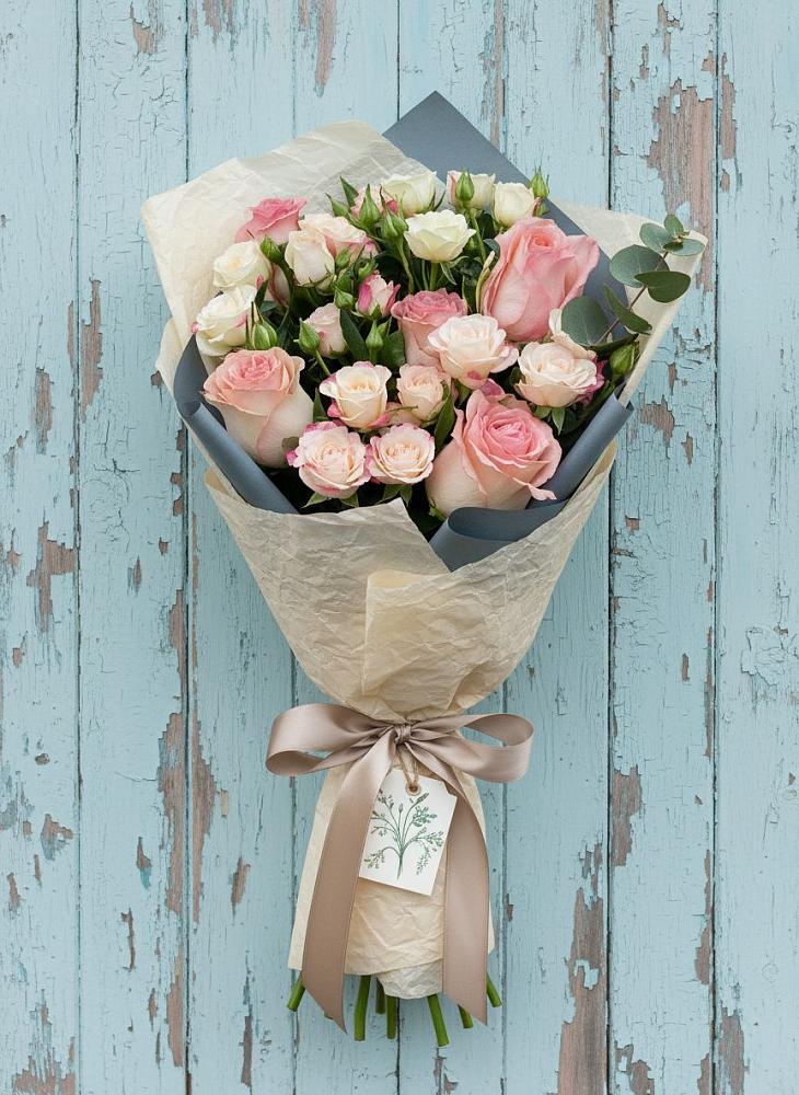 Букет цветов из: Розы в Себежи