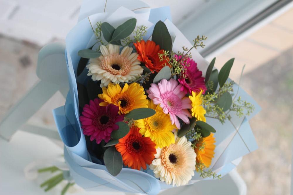 Букет цветов из: Герберы в Себежи