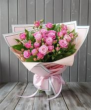 Букет Розовый кустик в Себежи