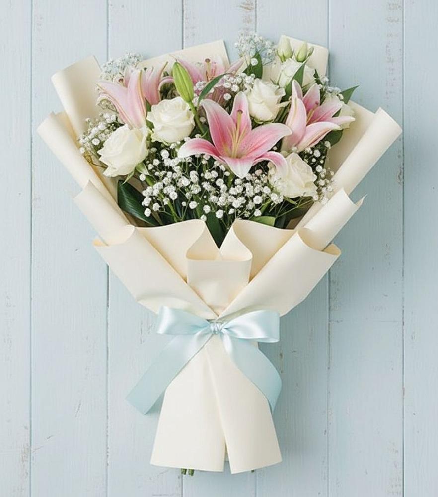 Букет цветов из: Лилии в Себежи