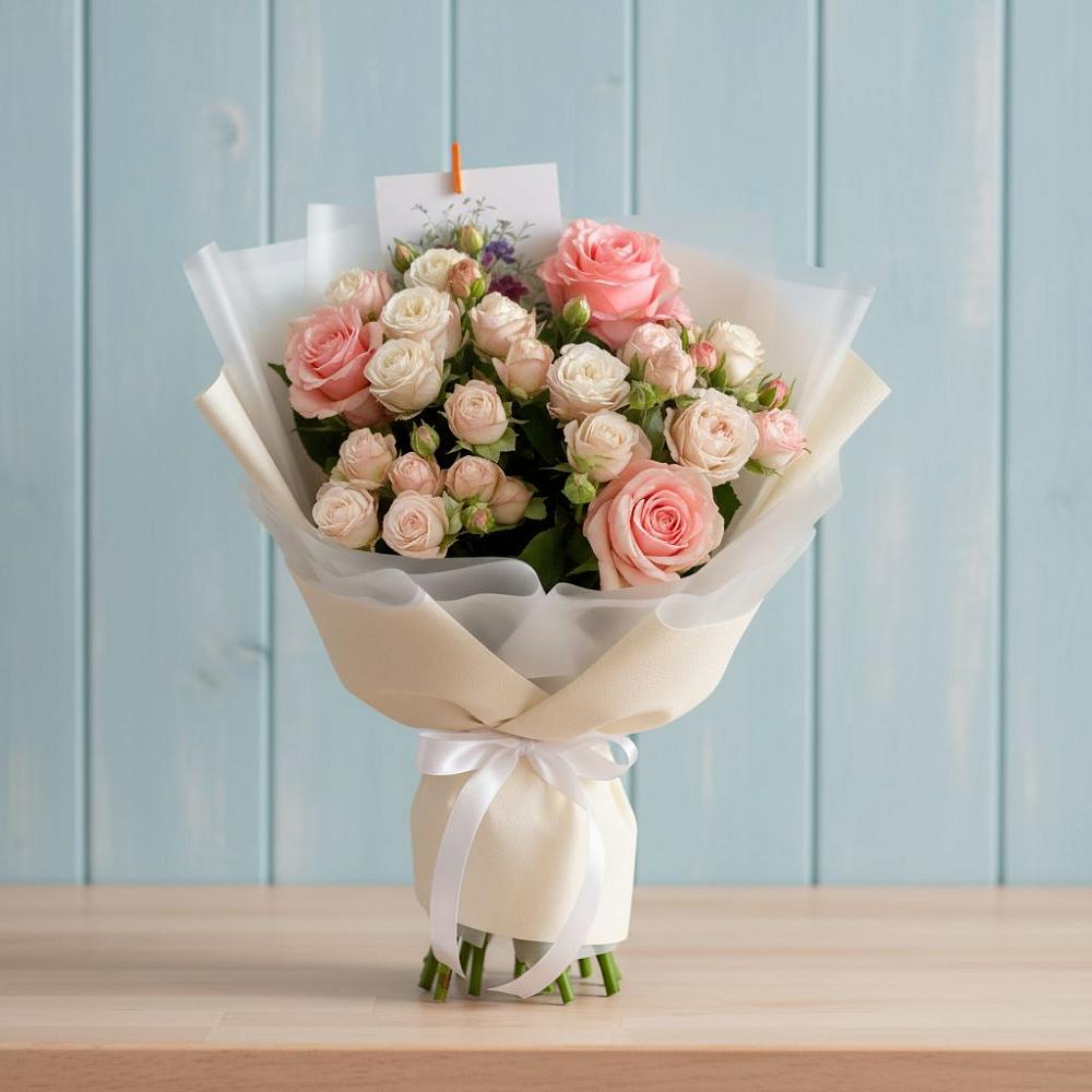 Букет цветов из: Розы в Себежи