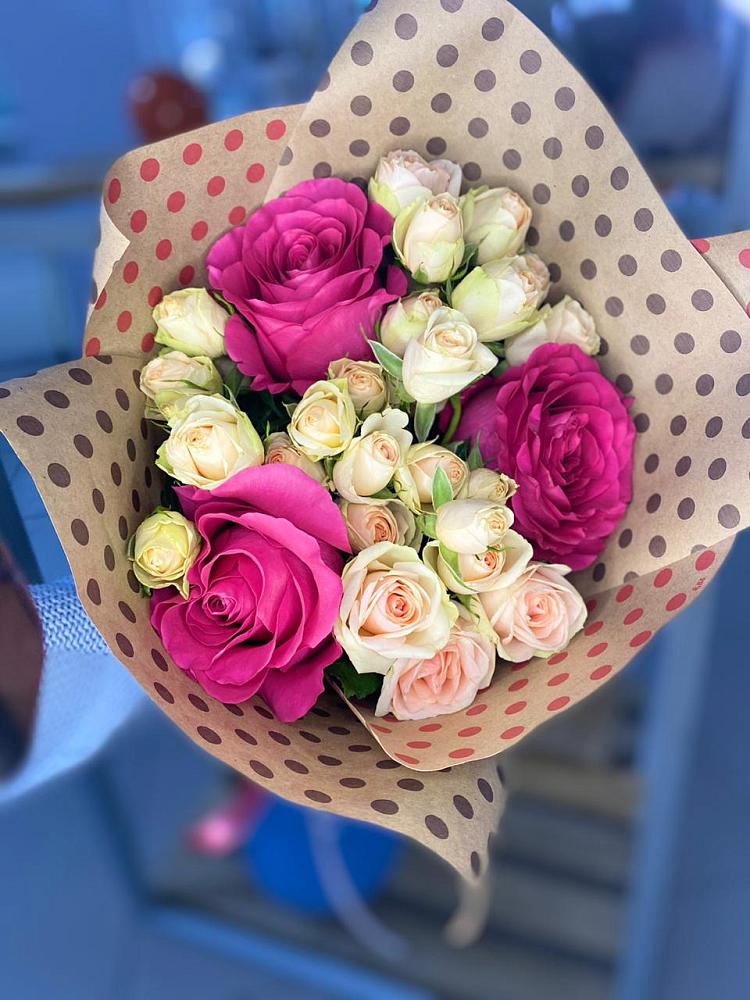 Букет цветов из: Розы в Себежи