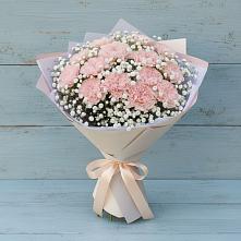 Букет цветов из:  Гвоздики #REPLACE_PRED# Себежи
