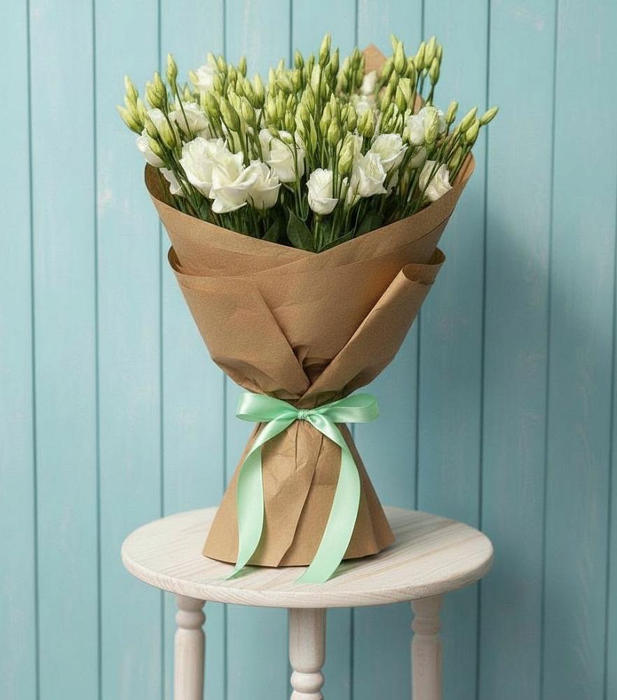 Букет цветов из: Лизиантусы в Себежи