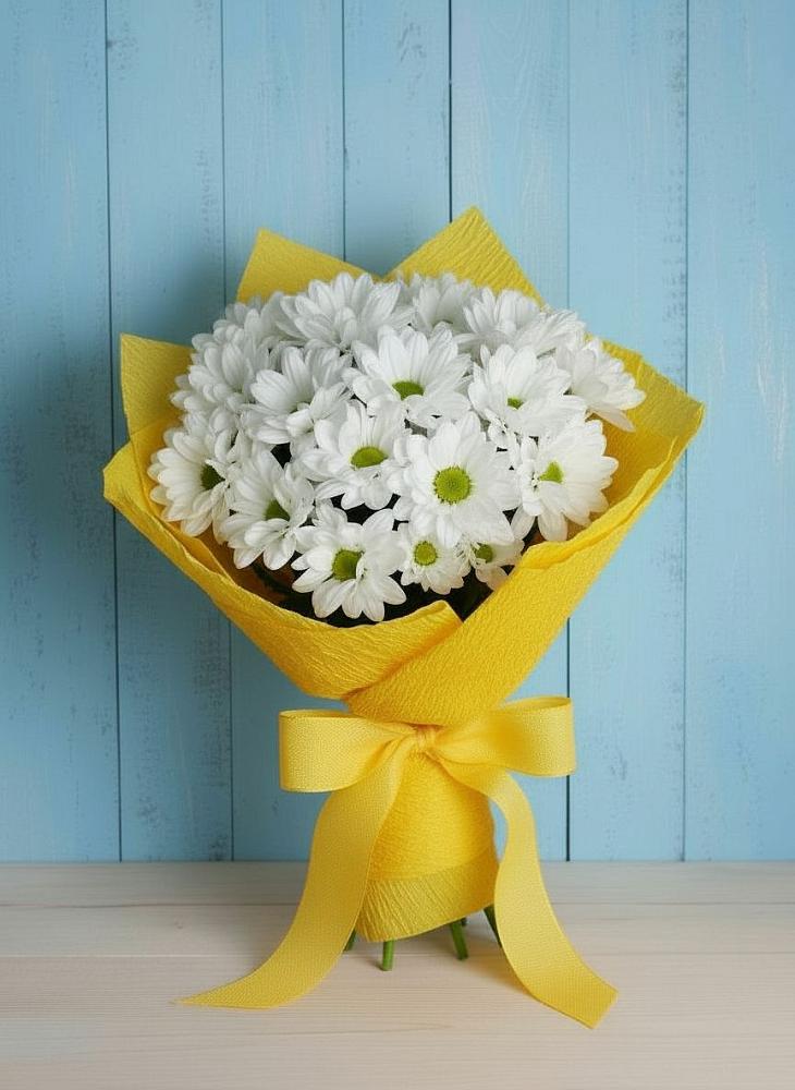 Букет цветов из: Хризантемы в Себежи