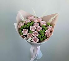 Букет цветов из:  Розы и Хризантемы в Себежи