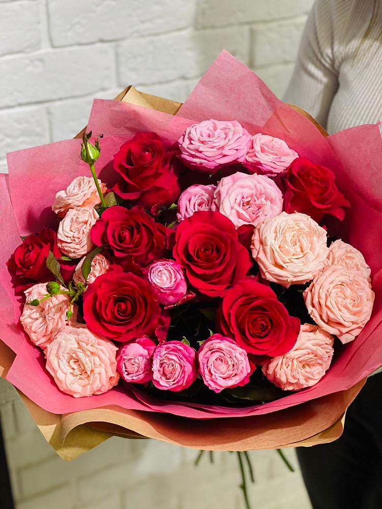 Букет цветов из: Розы в Себежи