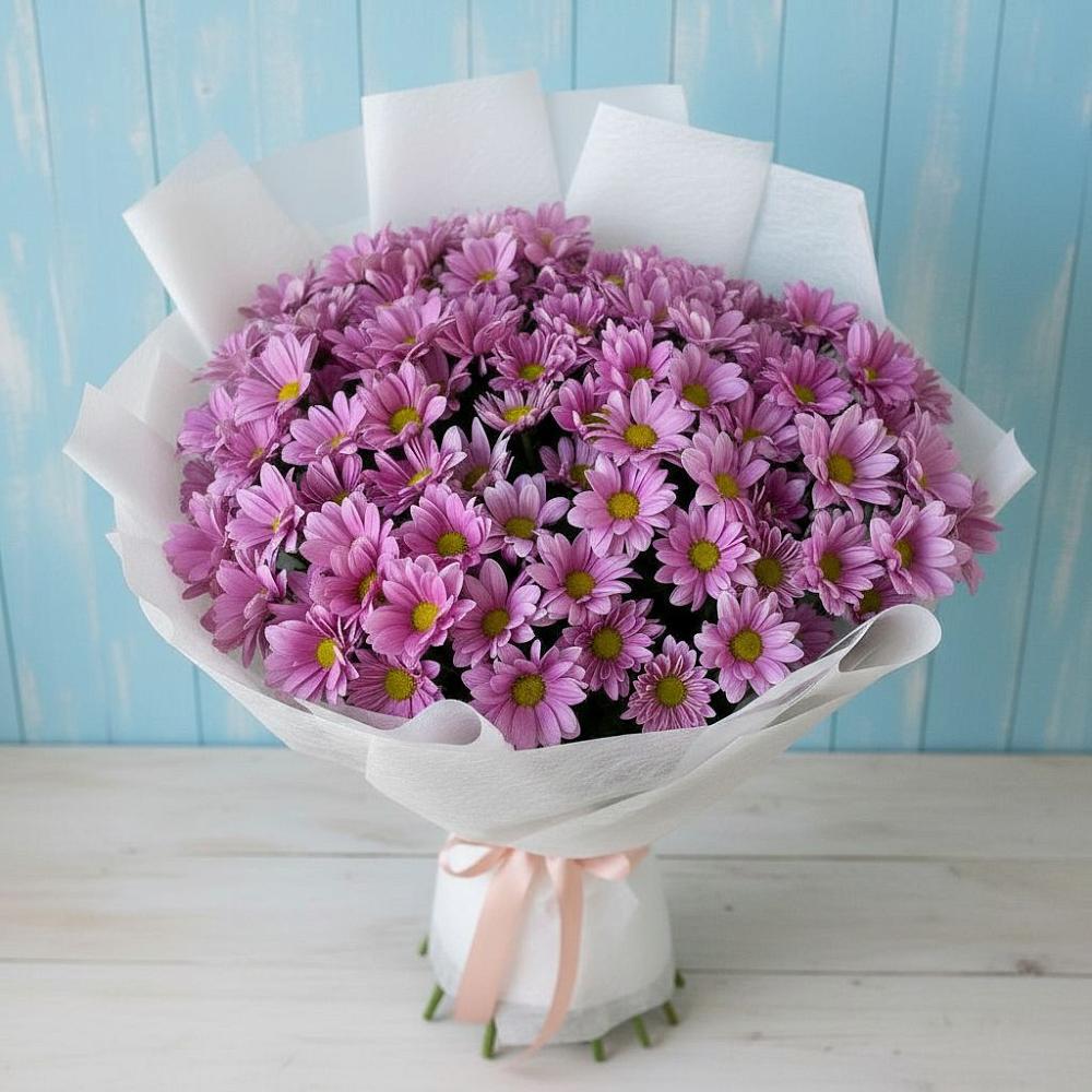 Букет цветов из: Хризантемы в Себежи