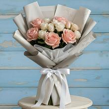 Букет цветов из:  Розы #REPLACE_PRED# Себежи
