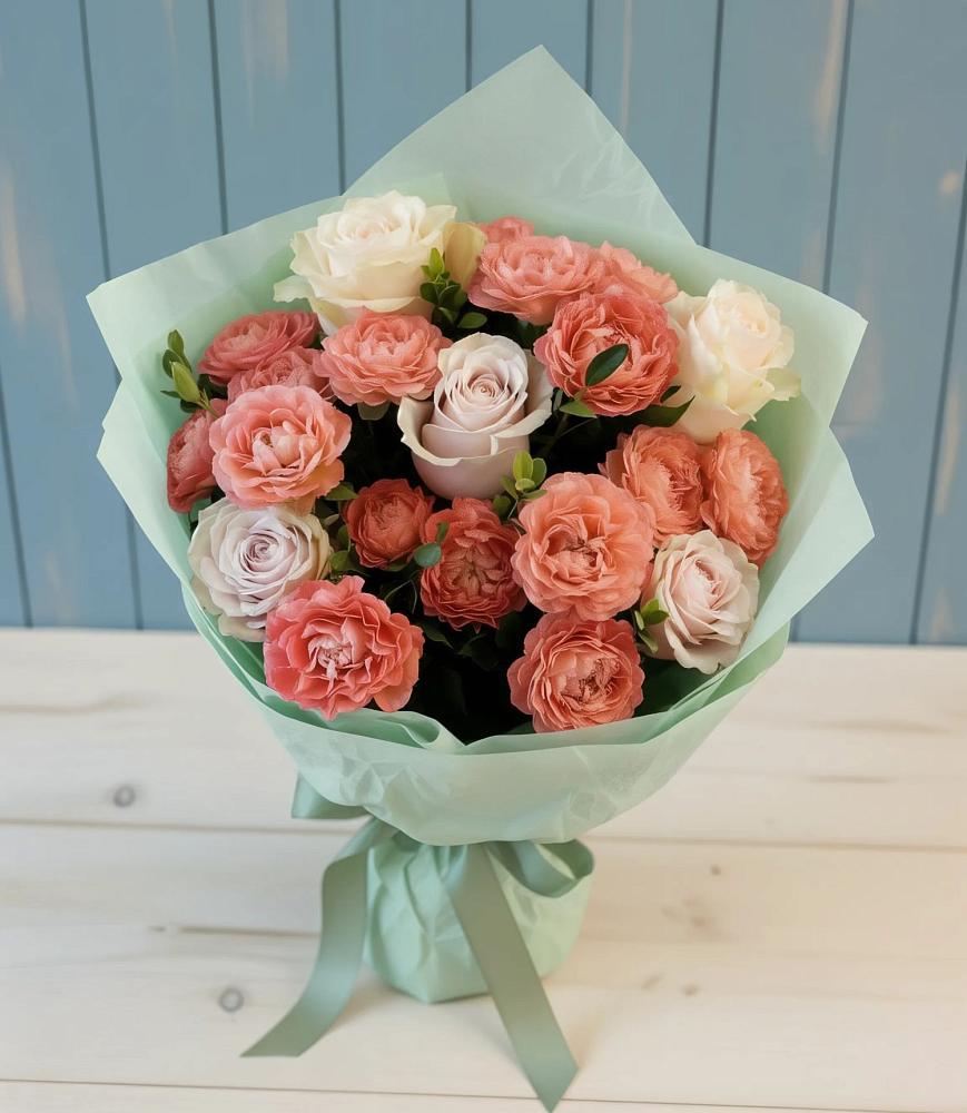 Букет цветов из: Розы в Себежи