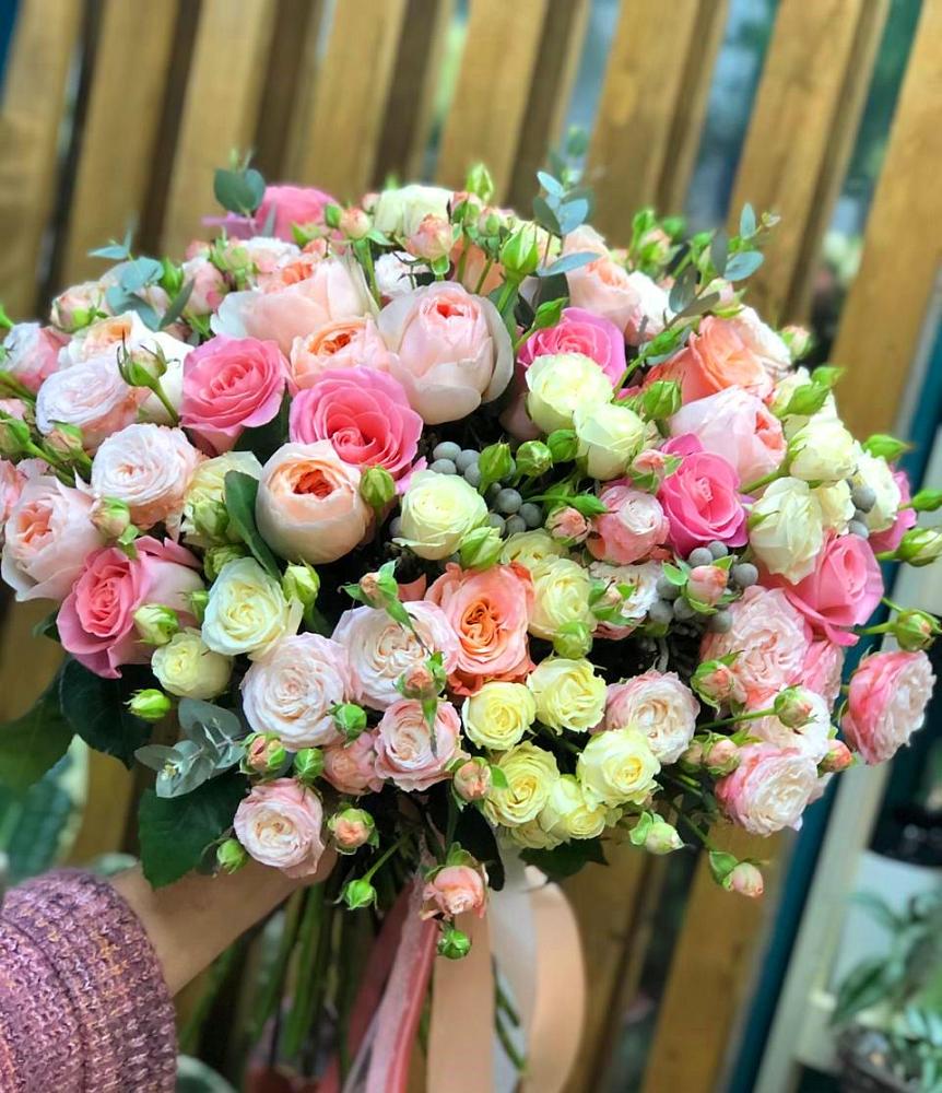 Букет цветов из: Розы в Себежи