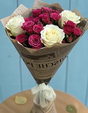 Букет цветов из:  Розы #REPLACE_PRED# Себежи