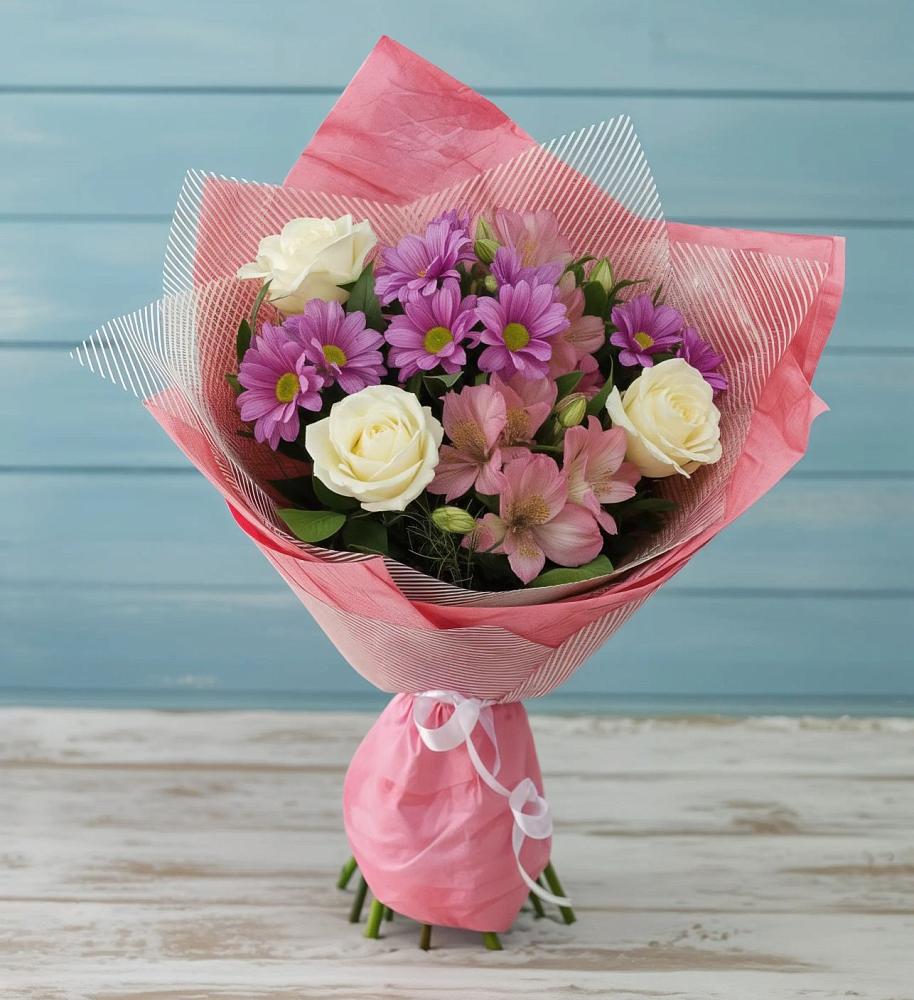 Букет цветов из: Герберы в Себежи