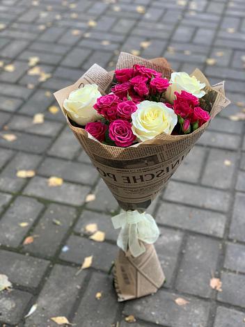 Букет цветов из: Розы в Себежи