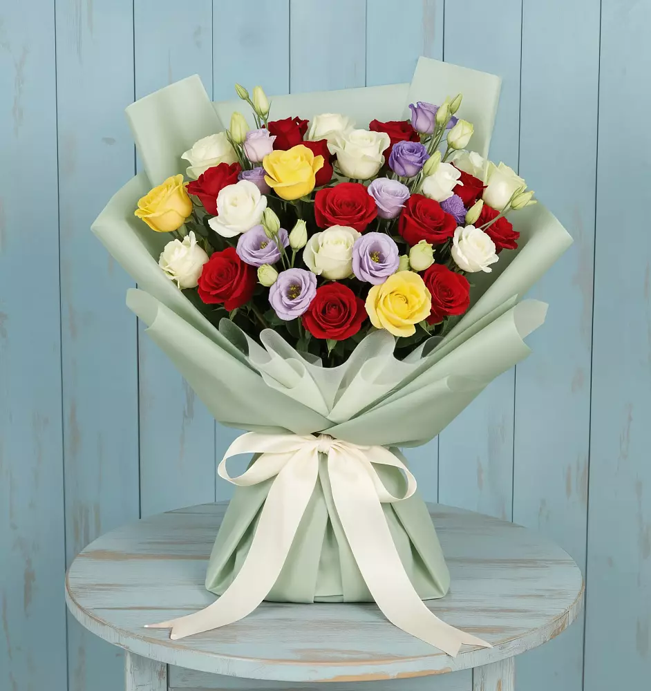 Букет цветов из: Розы в Себежи