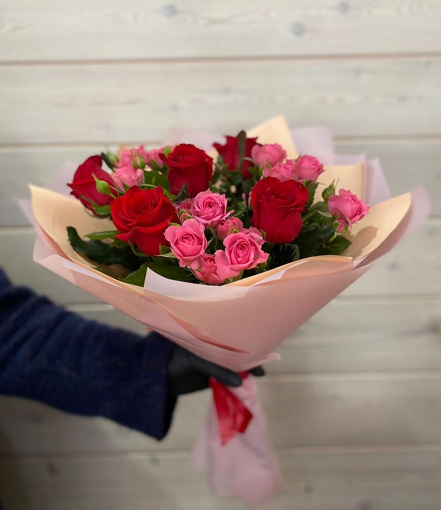 Букет цветов из: Розы в Себежи