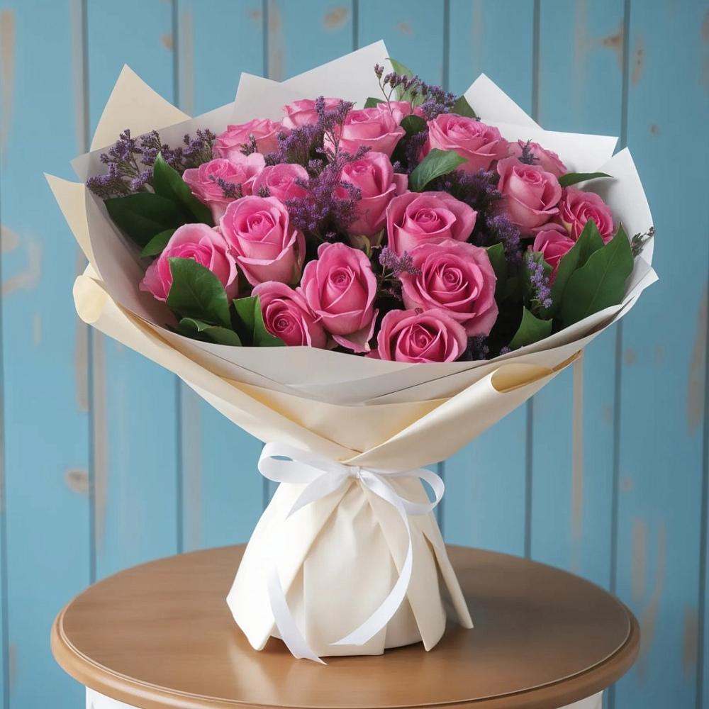 Букет цветов из: Розы в Себежи