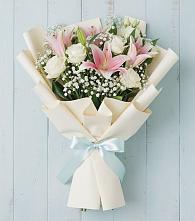 Букет цветов из:  Лилии в Себежи